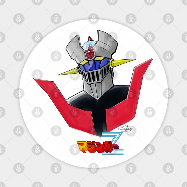 Mazinger Z Magnet by ArtDanRod